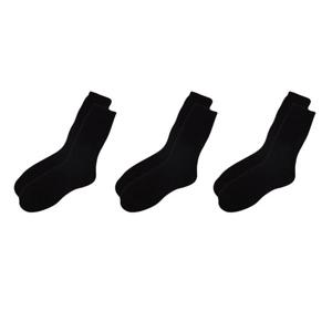 남자양말 신사정장양말 무지양말 (검정) 3켤레