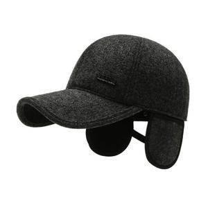 겨울야구모자 중년모자 귀도리모자 겨울방한모자