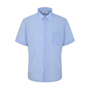 [레노마(셔츠)][롯데 청량리점]경량 폴리 솔리드 반소매 일반핏셔츠 RPUSG1206BU