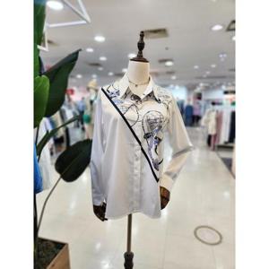 멜로디가든 여성 셔츠형 블라우스 M25S2B124