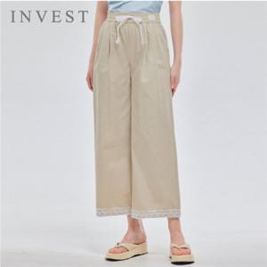 레이스 포인트 와이드 팬츠_INI5M1PT7221