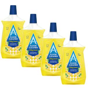 아스토니쉬 먼지제거 광택제 바닥 클리너 제스티 레몬 1L 4개