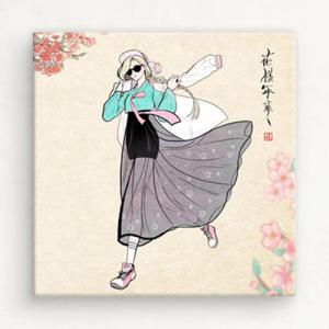 아트박스/꾸밈 iw238-미인도_퓨전_노프레임