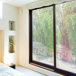 아트박스/꾸밈 cp215-노천카페가있는가로수길_유리문시트지