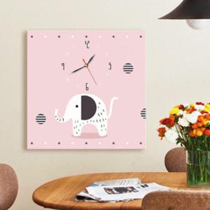 아트박스/꾸밈 ct273-북유럽애니멀_노프레임벽시계