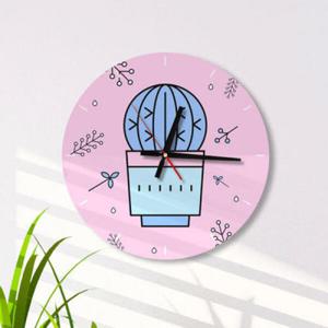 아트박스/꾸밈 ca476-북유럽선인장2_인테리어벽시계