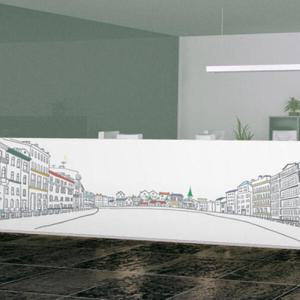 아트박스/꾸밈 is900-리버사이드인베니치아_불투명유리시트