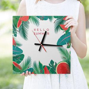 아트박스/꾸밈 cg449-트로피칼여름_인테리어벽시계