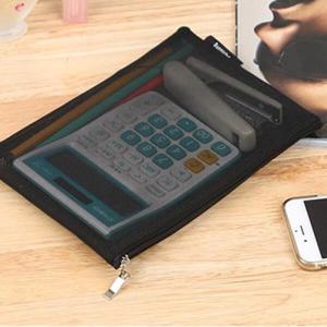 아트박스/빠띠라인 블랙메쉬 파우치 고급형 중