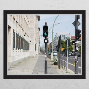 아트박스/꾸밈 ih312-그린라이트_창문그림액자_뮤럴시트지