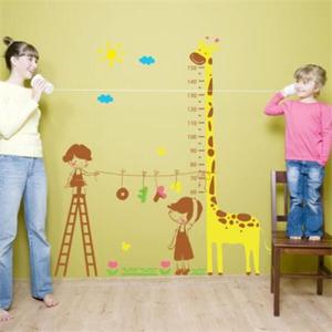 아트박스/꾸밈 ia003-기린키재기스티커