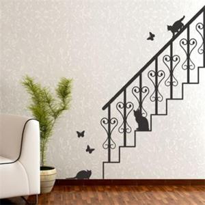 아트박스/꾸밈 pb031-계단위고양이