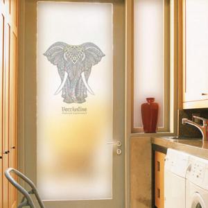 아트박스/꾸밈 ch586-젠탱글아트(인도코끼리)_유리문시트지