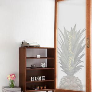 아트박스/꾸밈 ib198-열대과일파인애플_유리문시트지