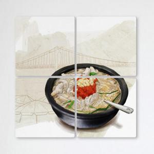 아트박스/꾸밈 ib465-멀티액자_부산돼지국밥