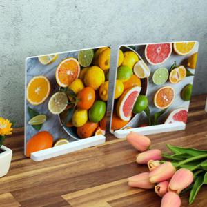 아트박스/꾸밈 pk221-스탠드액자2P_새콤한과일5