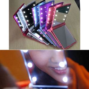 휴대용 LED 메이크업거울 야간 화장 조명 거울 메이크업거울 LED메이크업거울 LED화장거울 LED거울 조명거