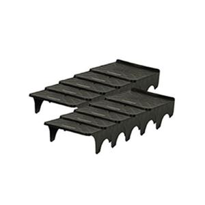 신발정리대 더블형 블랙 10P 신발장 정리대 슈즈렉