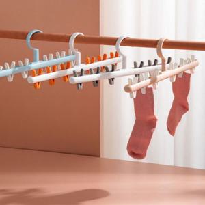 다용도 생활용품 클립 라운딩 모자걸이 양말건조대