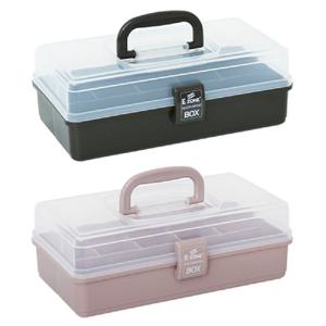 핸디 칸칸 스퀘어박스 소 240mm x 130mm x 85mm 정리함 소품정리함 수납정리함 정리박스 수납함 소품수납함