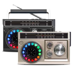 코비 레트로 아날로그 블루투스 스피커 클래식 USB음원 TF카드 라디오 CRF-30B