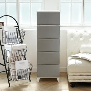 모던 에센셜 플라스틱서랍장 5단