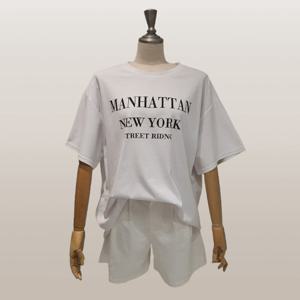 [난닝구]보카진 오버핏나염반팔티 7-79(1225C2TS010)