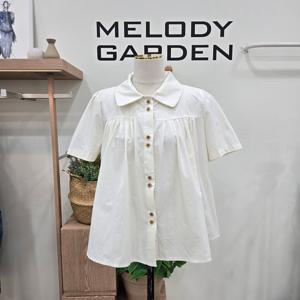 [멜로디가든]우드셔링 블라우스 M25M6B106_SH