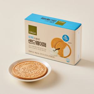 [올가홀푸드][ORGA] 요거트가 들어간 샌드웨이퍼 (32g)