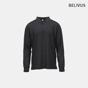 빌리버스 남자 가을 스판 골프 등산 스포츠웨어 베이직 긴팔 카라티 BRM028