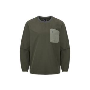 [미즈노(스포츠)]남여공용 스몰로고 우븐 맨투맨 32YC452136