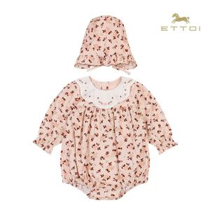 [에뜨와]라일라플라워바디수트SET 07S727989/임신,출산,유아,백일,돌,조카선물