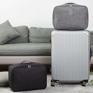 2컬러 휴대 경량 수납함 캐리어 결합가능 멀티 가방