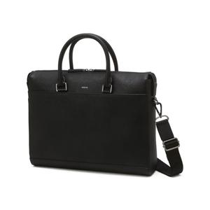 [헤지스]헤지스 블랙 소가죽 서류가방 WUBA4F990BK