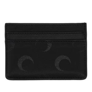 마린세르 프린트 패턴 슬림 카드 지갑 ULG008A RWOV0040BK99