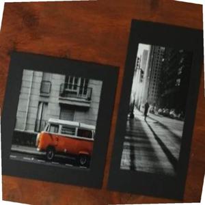 종이액자 5X7 BLACK 10장 포스터 꾸미기 메모보관