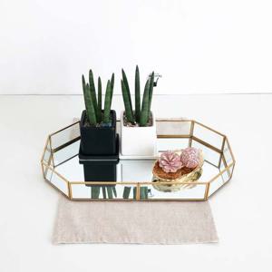 골드 화장대정리 트레이 L사이즈