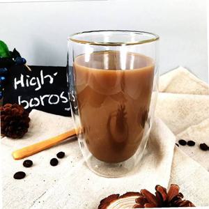 (로하티)멜리아 이중 유리컵 내열유리 맥주 주스잔