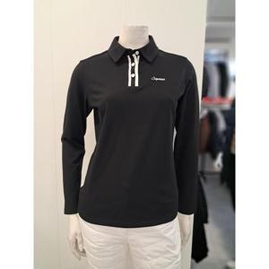 슈페리어 세이브존01 슈페리어골프 여성 배색 니트마이 제에리 티셔츠 IWSFTTY401 IWSFTTY401