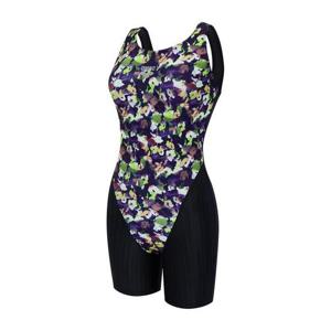 아레나 세이브존08 실내 여성수영복 데이지힐 3부 반신 U백 A5FL1LD41GRN