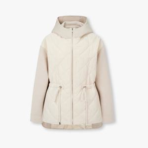 [보브]울 블렌드 후디 패딩 점퍼 7156120001