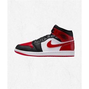 나이키 NIKE 에어 조던 1 미드 SE M - 블랙 화이트 바시티 레드 HV4091-006 2537525