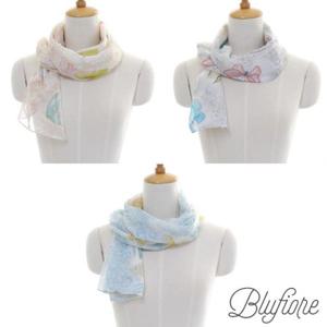 [블루피오레] 버터플라이 쉬폰 스카프 AF4006
