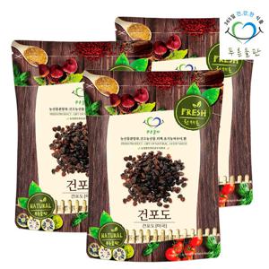 푸른들판 미국산 무설탕 건포도 500g 3개 건조 말린 포도