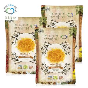 푸른들판 이집트산 건조 마리골드 100gx3 메리골드 꽃 차 금잔화