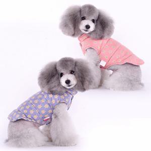 [펫츠랜드] 체크래빗 양면 베스트/애견의류/애견패션/강아지옷