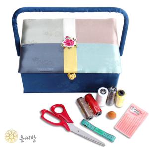 한송이 목단 반짇고리-소