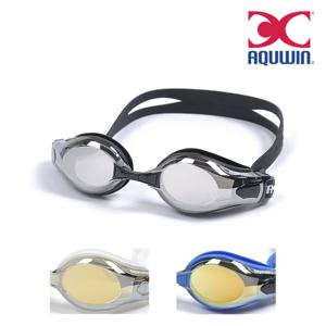 아쿠윈 CS2800M 일반용 수경, 미러코팅, 수영 물안경