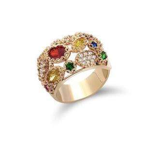 엘른 멀티 큐빅 반지/드롭반지/여성반지/주얼리세트/링반지