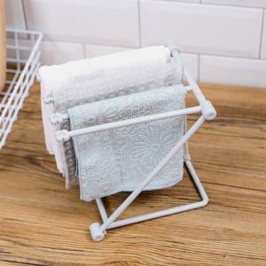 [비투비월드]접이식 4단 행주건조대(그레이)/ 미니 행주걸이